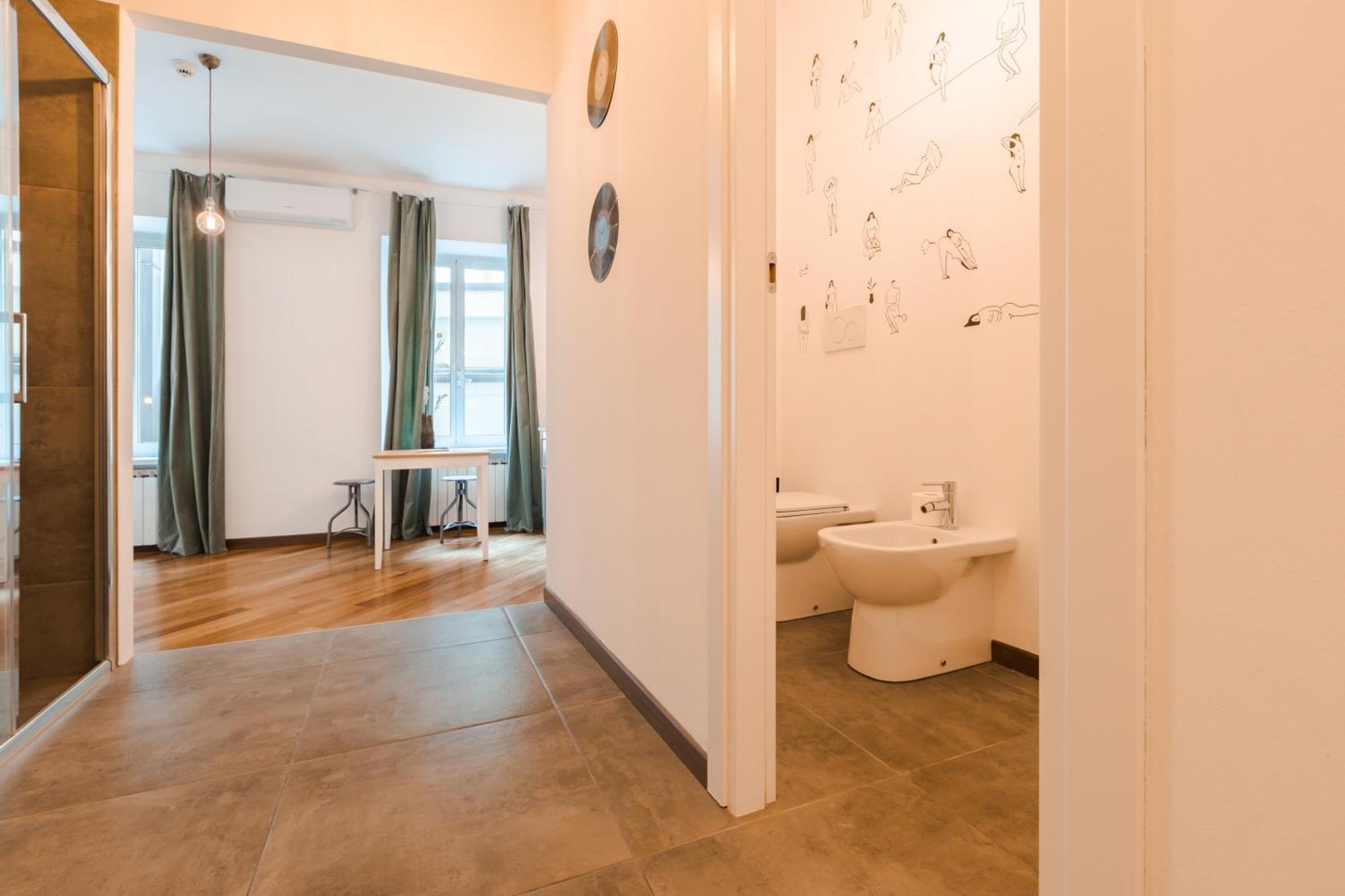Ferienwohnung La Stazione Degli Artisti Triest Exterior foto